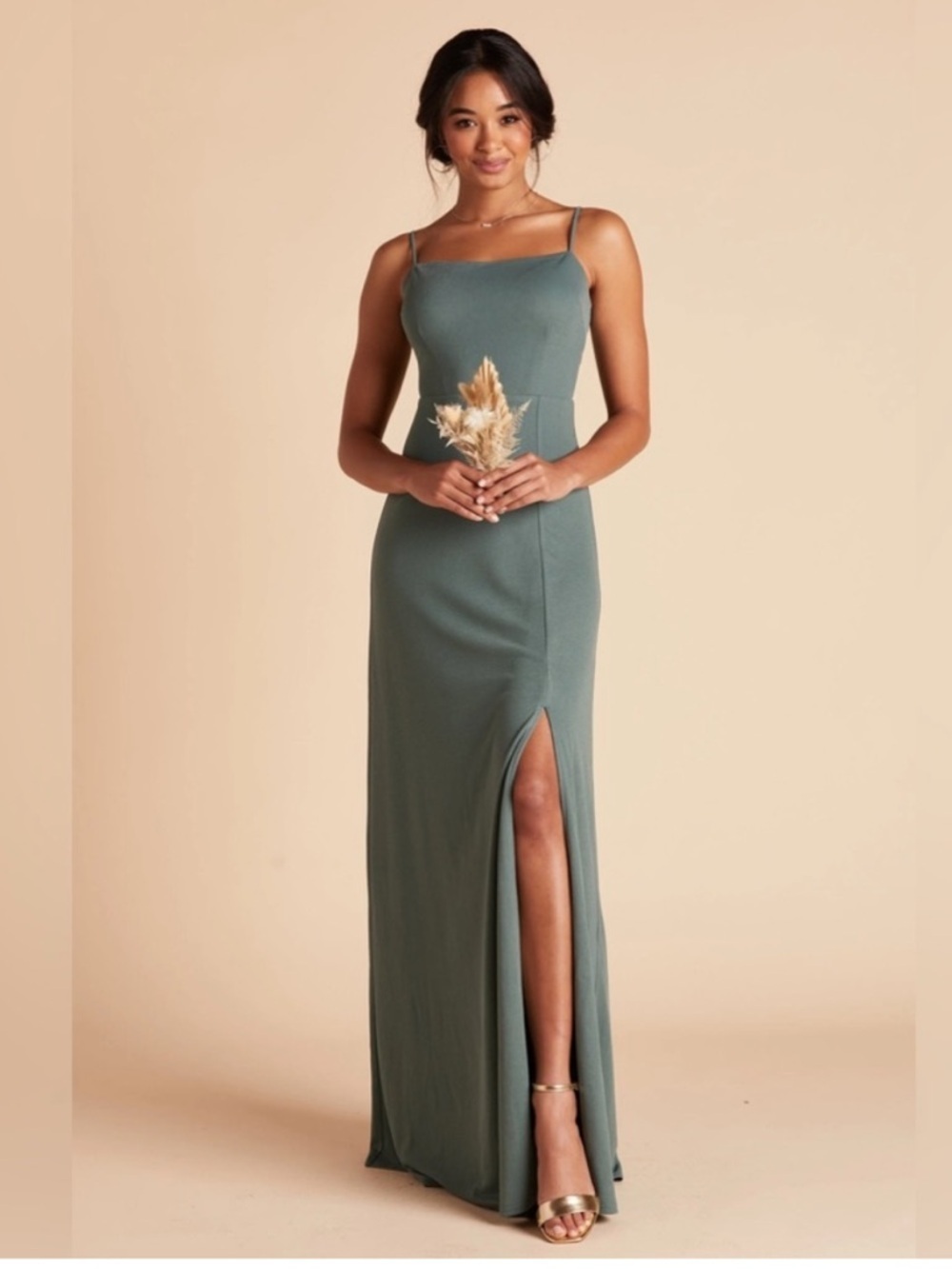 NWT Birdy Grey Benny Dress in Crepe Sea Glass